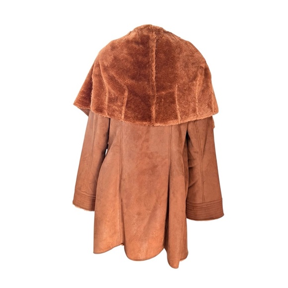 GET Faux Shearling Coat Women M Folklore Taylor Swift Fallcore - Picture 5 of 12